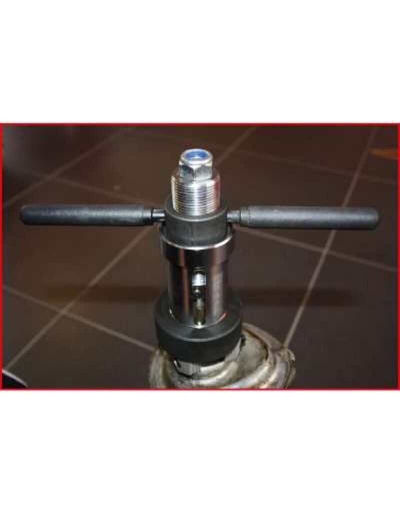 KS TOOLS Schokdemper-montagehulpset voor schokdempers met een uitslagbegrenzingsveer, 7-dlg - 150.9545