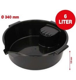 KS TOOLS Opvangbak, 6 liter, Ø 340 mm - 150.9593
