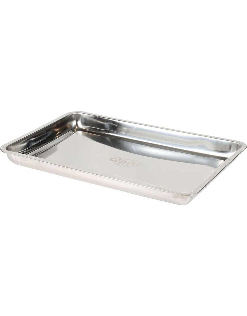 KS TOOLS RVS-opvangbak 9 liter, extra vlak - 150.9598