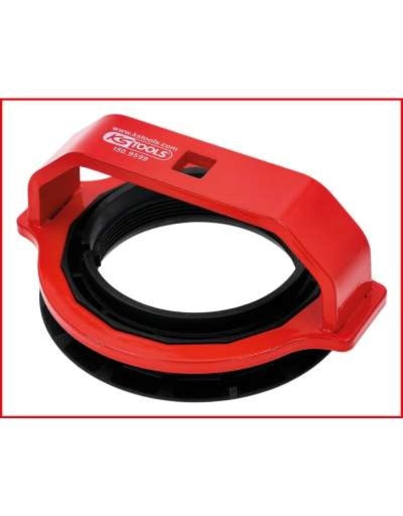 KS TOOLS 1/2" veerpootbevestigingsmoersleutel voor Mercedes, 106 mm - 150.9599