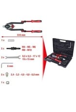 KS TOOLS Universele-blindklinknageltangset, 17-dlg - 150.9630