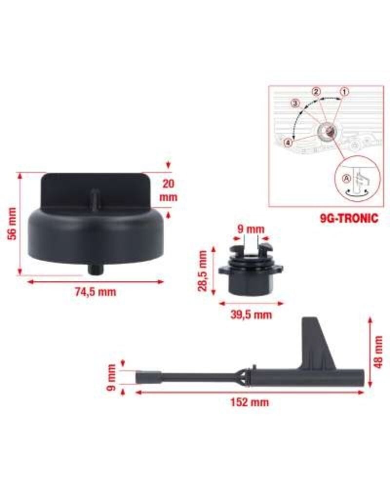 KS TOOLS Olieserviceset voor Mercedes 9G-tronic versnellingsbak, 3-dlg - 150.9695