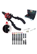 KS TOOLS 3-in-1 blindklinkgereedschapset, 15-dlg - 150.9805