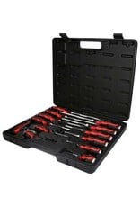 KS TOOLS ERGOTORQUEmax schroevendraaierset met slagkap, 13-dlg - 151.1150