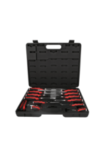 KS TOOLS ERGOTORQUEmax schroevendraaierset met slagkap, 13-dlg - 151.1150