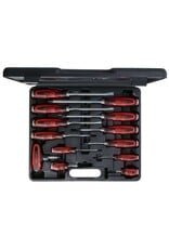 KS TOOLS ERGOTORQUEmax schroevendraaierset met slagkap, 13-dlg - 151.1150