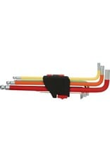 KS TOOLS Haakse inbussleutelset met kogelkop, extra lang, 9-dlg - 151.4420