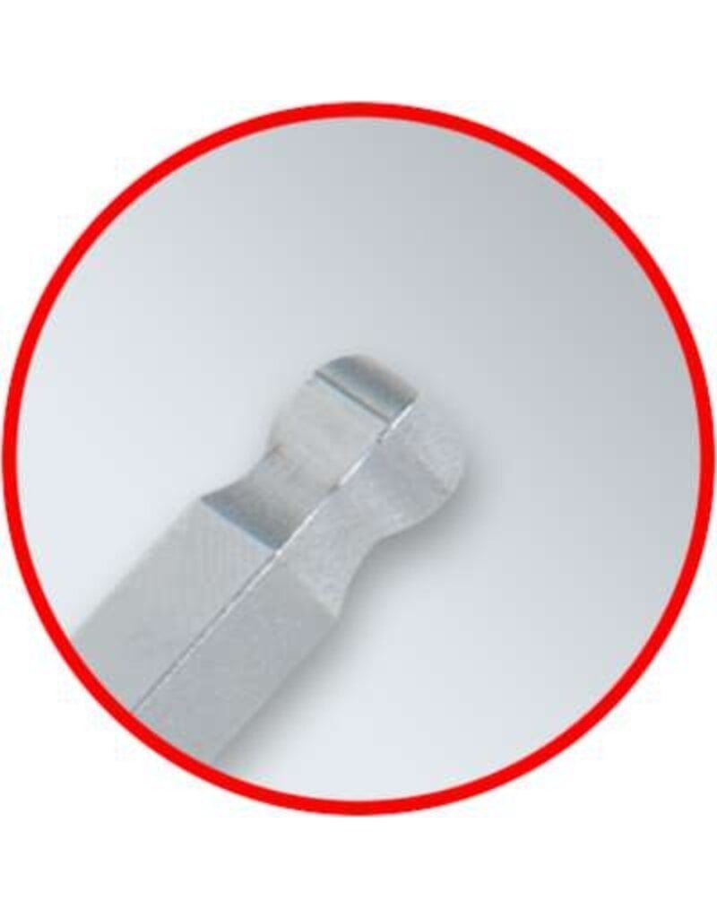 KS TOOLS Haakse inbussleutelset met kogelkop, extra lang, 9-dlg - 151.4420