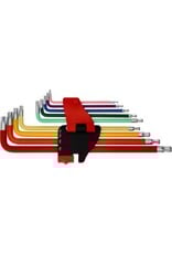 KS TOOLS Haakse Torx-inbussleutelset met kogelkop, extra lang, 9-dlg - 151.5210