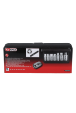 KS TOOLS Draadeind-uitdraaierset, 7-dlg - 152.1101