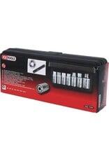 KS TOOLS Draadeind-uitdraaierset, 7-dlg - 152.1101
