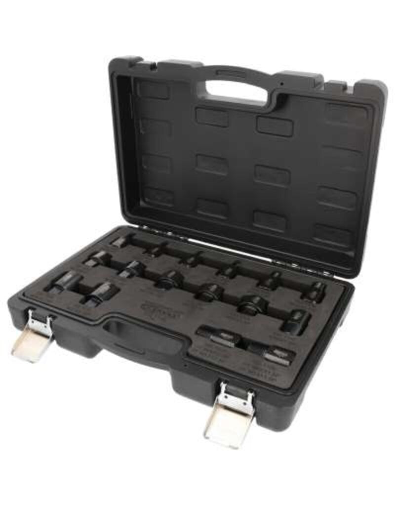 KS TOOLS Inschroefadapterset voor injectortrekker, 16-dlg - 152.1105