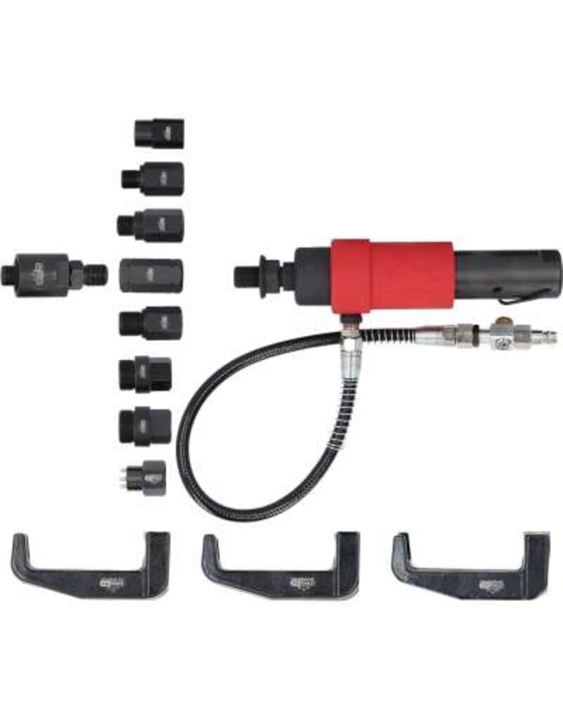 KS TOOLS Perslucht-verstuivertrekkerset, 13-dlg - 152.1130