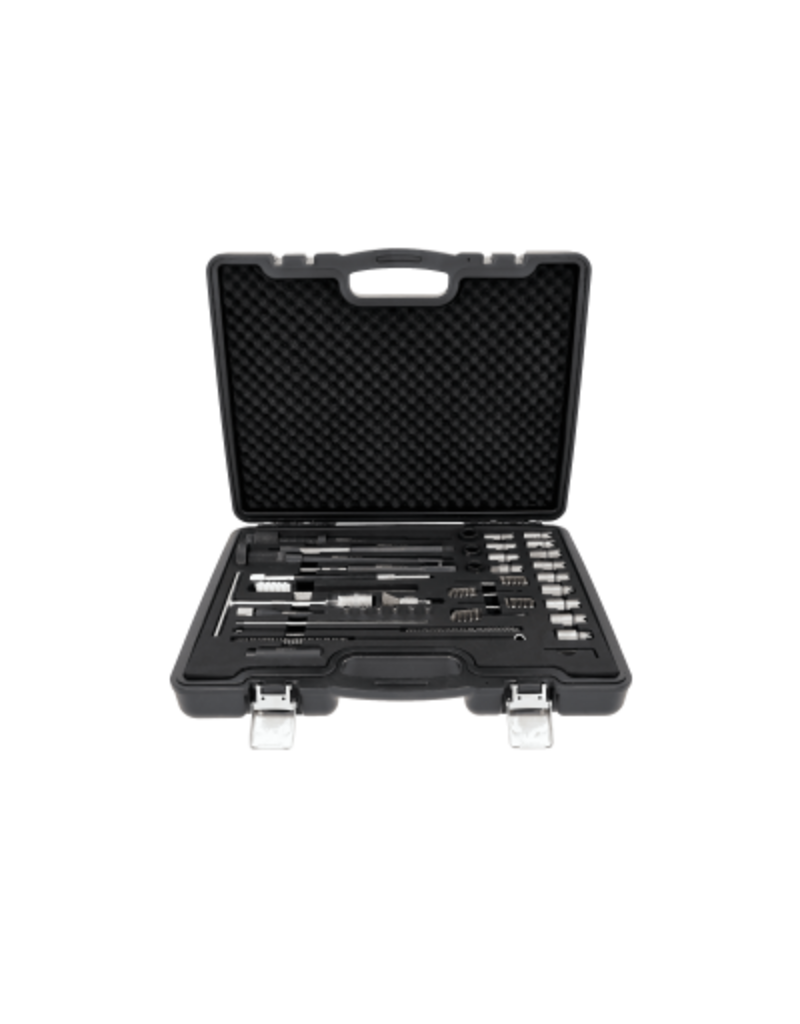 KS TOOLS Master Injector-brandplaat-reinigingsset, 40-dlg - 152.1210