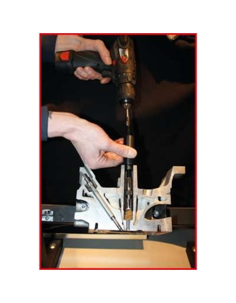 KS TOOLS Master Injector-brandplaat-reinigingsset, 40-dlg - 152.1210