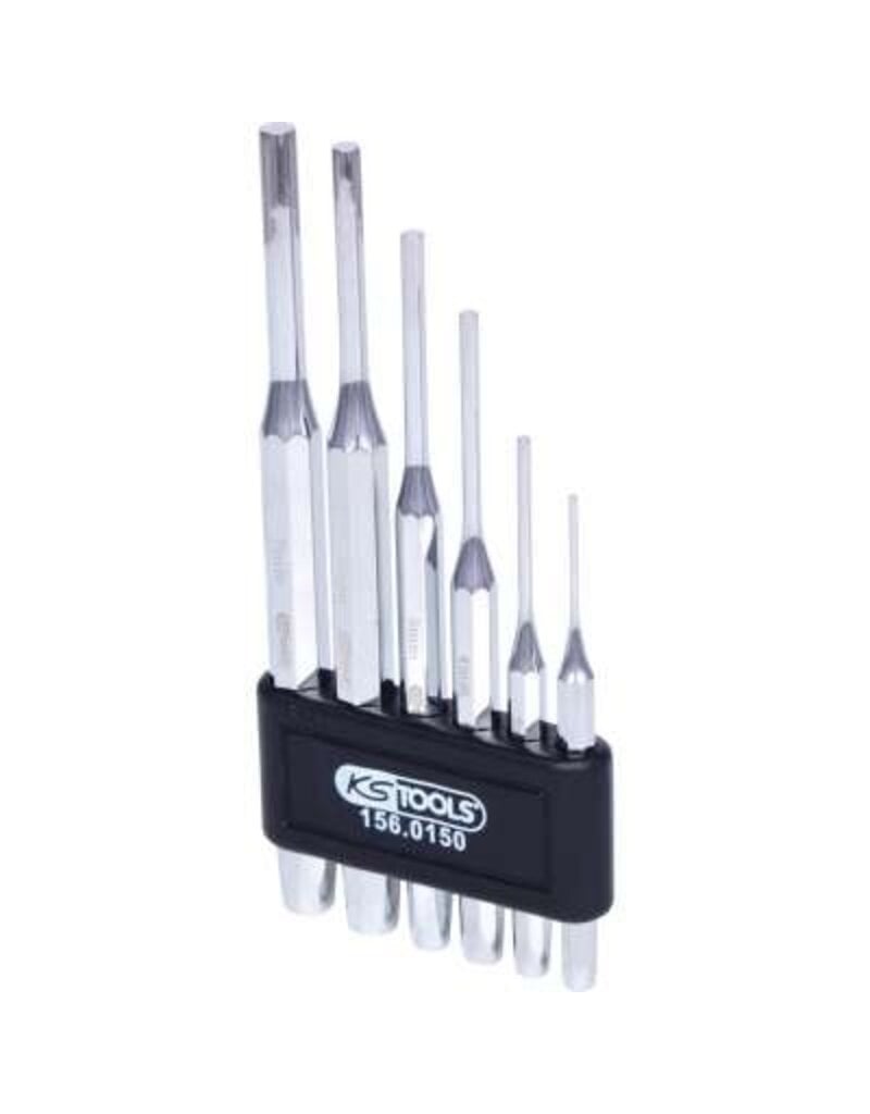 KS TOOLS Pendrijverset, hoogglans verchroomd, 6-dlg - 156.0150