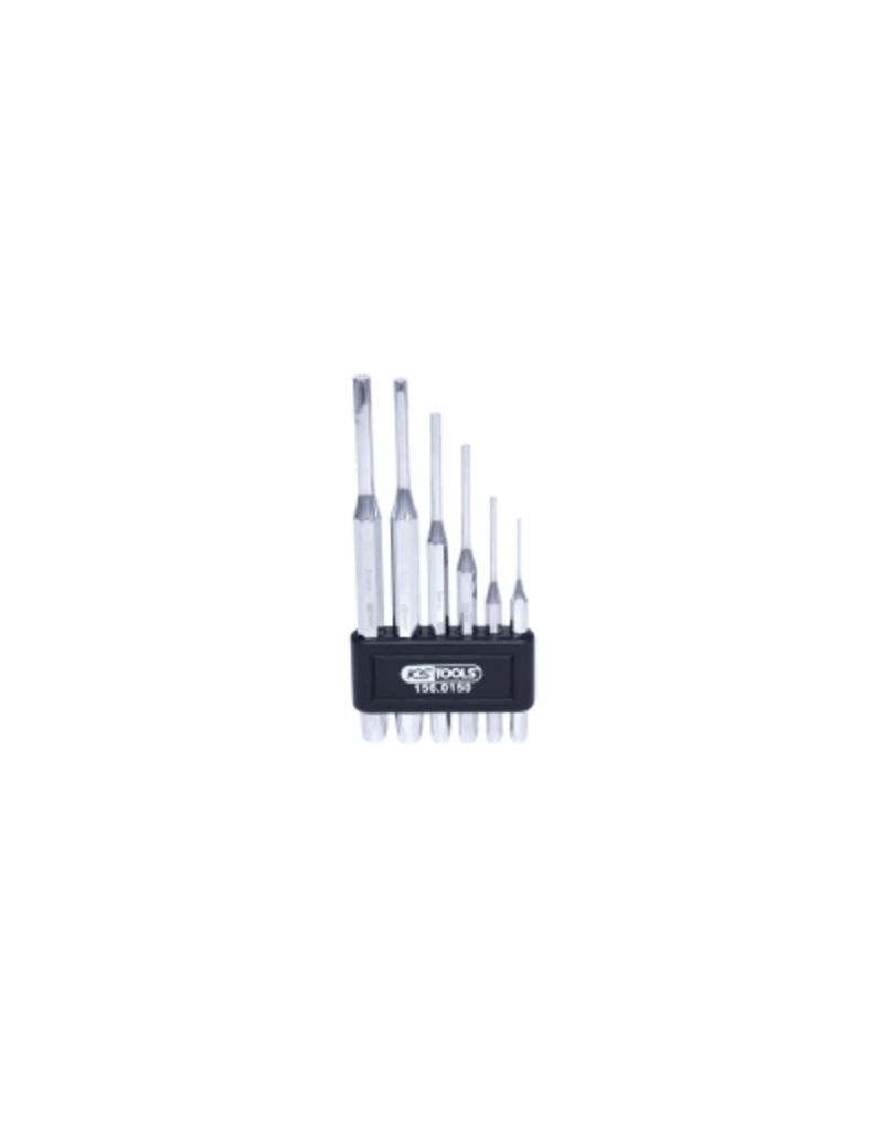 KS TOOLS Pendrijverset, hoogglans verchroomd, 6-dlg - 156.0150