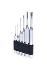 KS TOOLS Pendrijverset, hoogglans verchroomd, 6-dlg - 156.0150