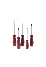 KS TOOLS ERGOTORQUEplus schroevendraaierset, 5-dlg - 159.0005