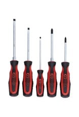 KS TOOLS ERGOTORQUEplus schroevendraaierset, 5-dlg - 159.0005