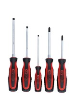 KS TOOLS ERGOTORQUEplus schroevendraaierset, 5-dlg - 159.0005