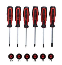 KS TOOLS ERGOTORQUEplus Schroevendraaierset, 6-dlg, Torx - 159.0030