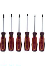 KS TOOLS ERGOTORQUEplus Schroevendraaierset, 6-dlg, Torx - 159.0030