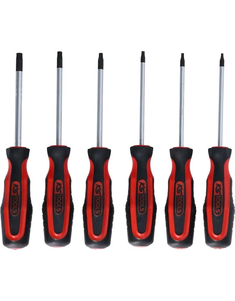 KS TOOLS ERGOTORQUEplus Schroevendraaierset, 6-dlg, Torx - 159.0030