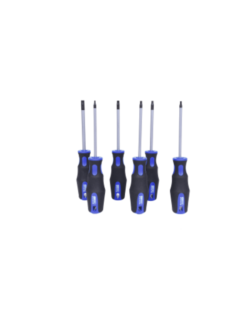 KS TOOLS ERGOTORQUEplus Schroevendraaierset, 6-dlg, Torx met boring - 159.0040