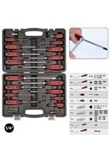 KS TOOLS ERGOTORQUEplus Schroevendraaier- en bitset, 39-dlg - 159.0100