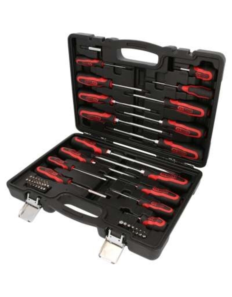 KS TOOLS ERGOTORQUEplus Schroevendraaier- en bitset, 39-dlg - 159.0100