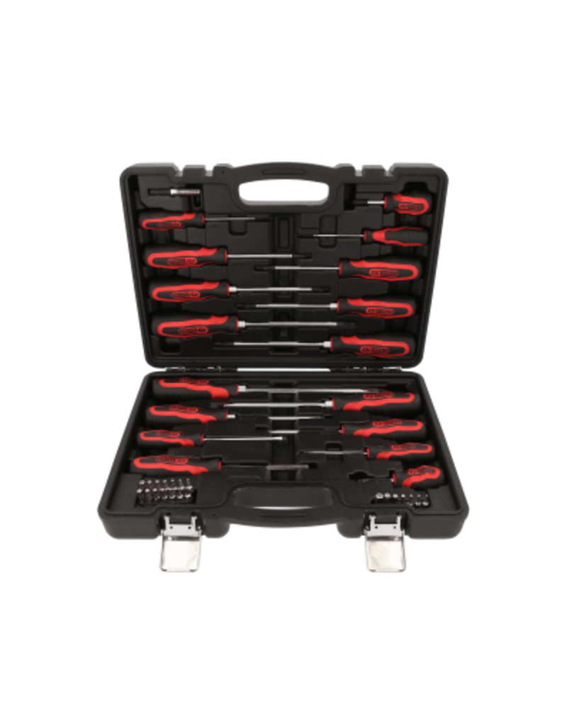 KS TOOLS ERGOTORQUEplus Schroevendraaier- en bitset, 39-dlg - 159.0100