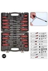 KS TOOLS ERGOTORQUEplus Schroevendraaier- en bitset, 39-dlg - 159.0100