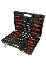KS TOOLS ERGOTORQUEplus Schroevendraaier- en bitset, 39-dlg - 159.0100