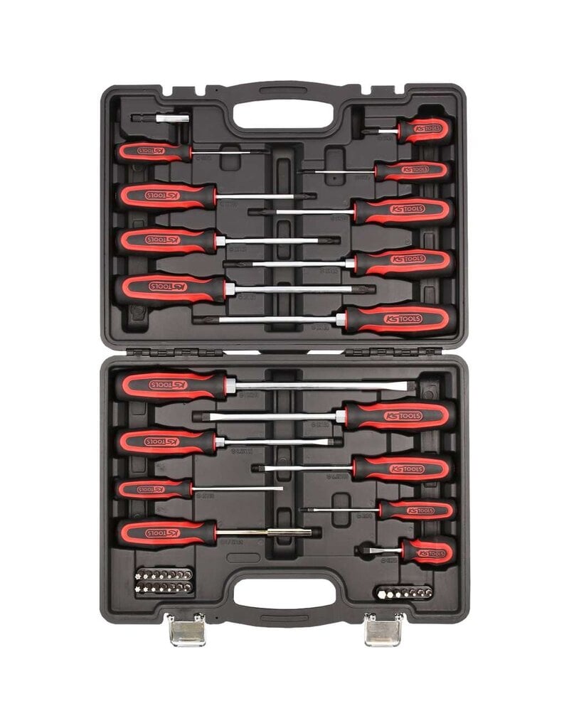 KS TOOLS ERGOTORQUEplus Schroevendraaier- en bitset, 39-dlg - 159.0100