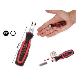 KS TOOLS 1/4" bitschroevendraaier zonder snelvergrendeling - 159.1171