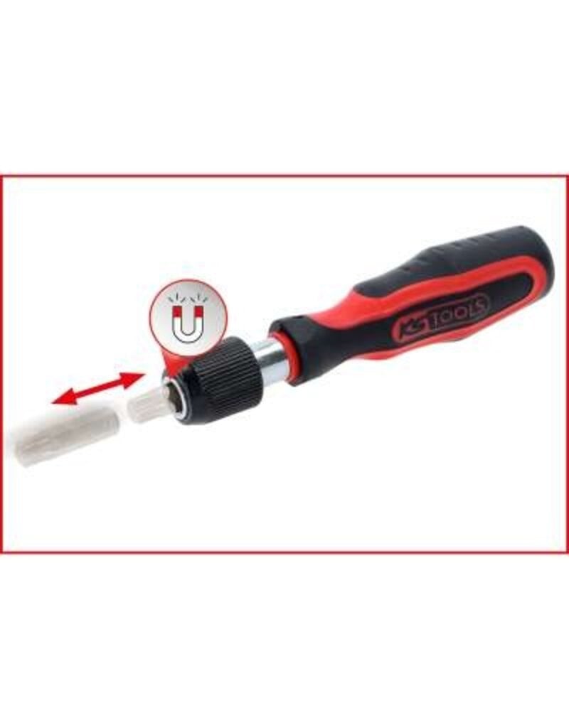 KS TOOLS 1/4" mini-bitschroevendraaier met snelvergrendeling - 159.1172