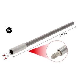 KS TOOLS 1/4" Bithouder, 210 mm - 159.1174