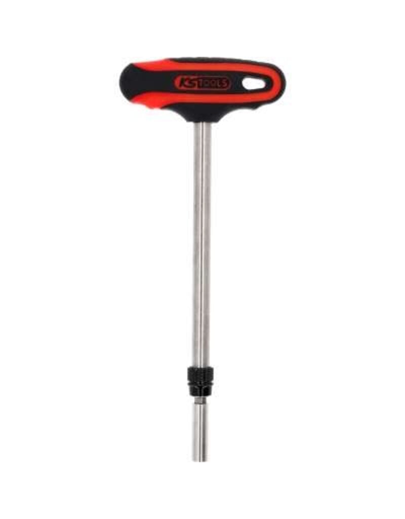 KS TOOLS 1/4" telescoop-bithouder met T-greep - 159.1175