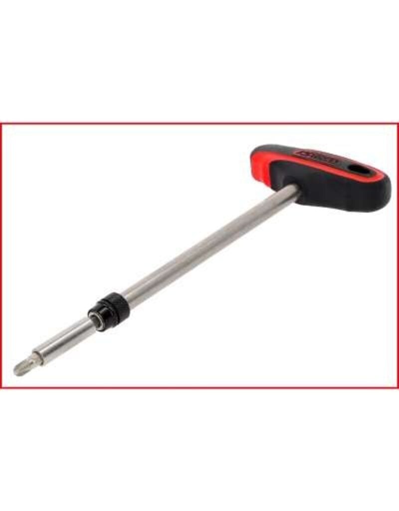 KS TOOLS 1/4" telescoop-bithouder met T-greep - 159.1175