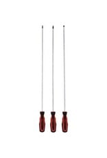 KS TOOLS ERGOTORQUEplus Schroevendraaierset, sleufkop, PH, Torx, 3-dlg extra lang - 159.1270