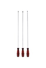 KS TOOLS ERGOTORQUEplus Schroevendraaierset, sleufkop, PH, Torx, 3-dlg extra lang - 159.1270