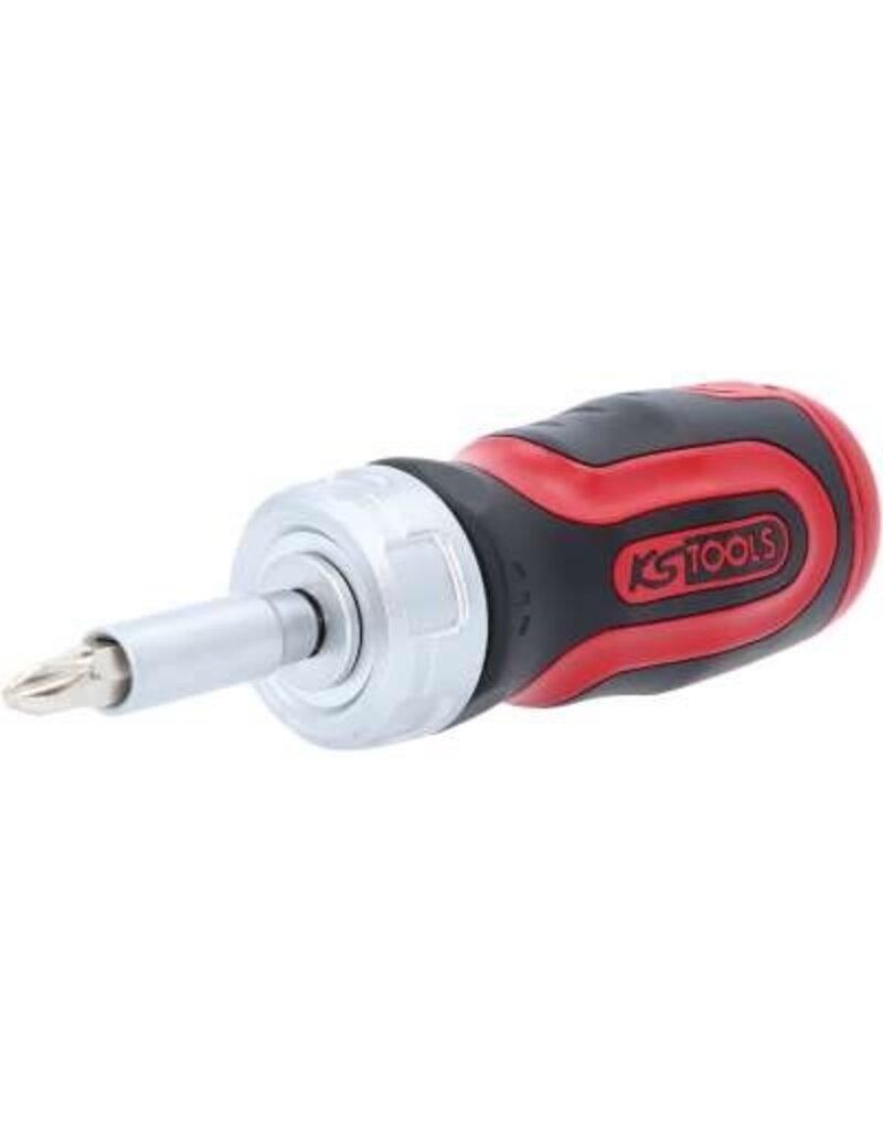 KS TOOLS 1/4" 6 in 1 Mini-ratel-schroevendraaier - 159.2025