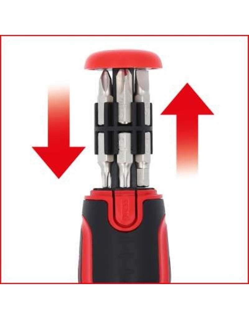 KS TOOLS 12-in-1 ratel-bit-schroevendraaier - 159.2035