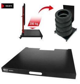 KS TOOLS performance bodemplaat voor 160.0215 - 160.0216