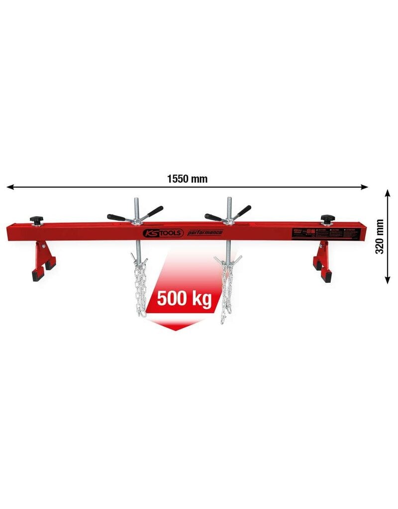 KS TOOLS performance motorbrug, 500 kg - 160.0265