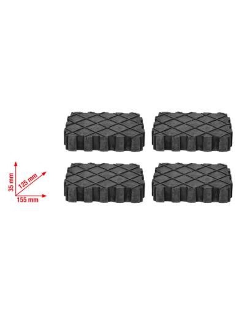KS TOOLS Universele rubberonderleggerset voor hefplatform, 4-dlg - 160.0391-TD