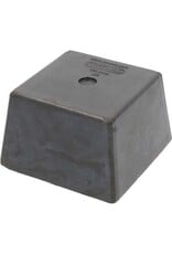 KS TOOLS Rubberonderlegger 16 voor hefbruggen, 120 x 120 x 80 mm - 160.0439