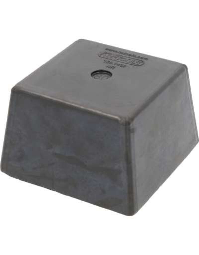 KS TOOLS Rubberonderlegger 16 voor hefbruggen, 120 x 120 x 80 mm - 160.0439