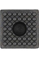 KS TOOLS Rubberonderlegger 16 voor hefbruggen, 120 x 120 x 80 mm - 160.0439